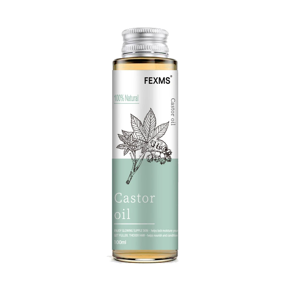 100% Pure Castor Oil For Hair Growth