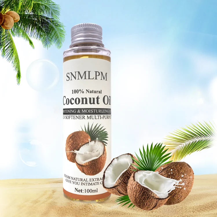 Natural Organic Coconut Oil Body Face Oil Massage Relaxation Skin 100ml