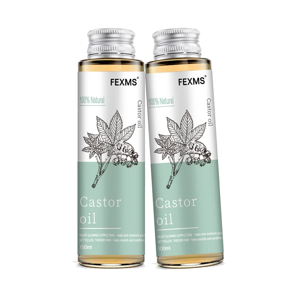 100% Pure Castor Oil For Hair Growth