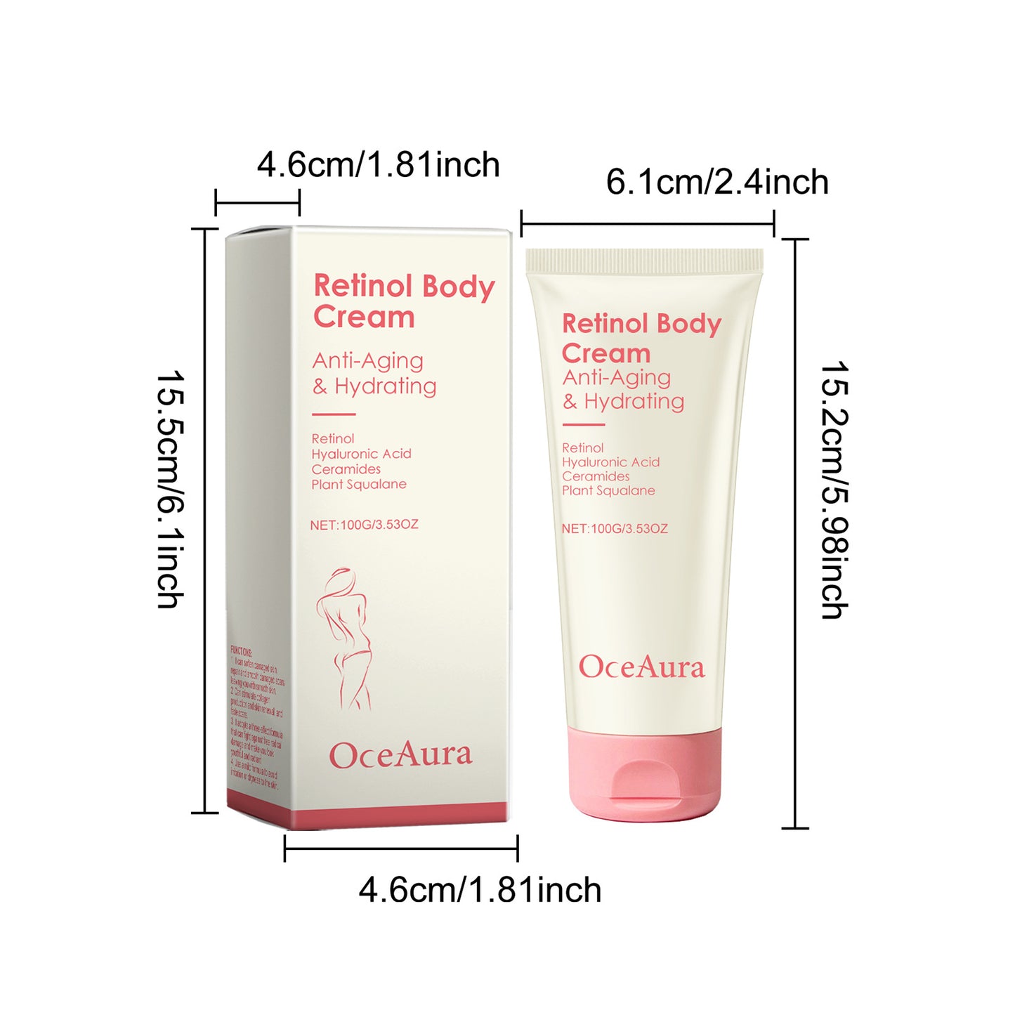 Retinol Body Cream Collagen Skin Firming