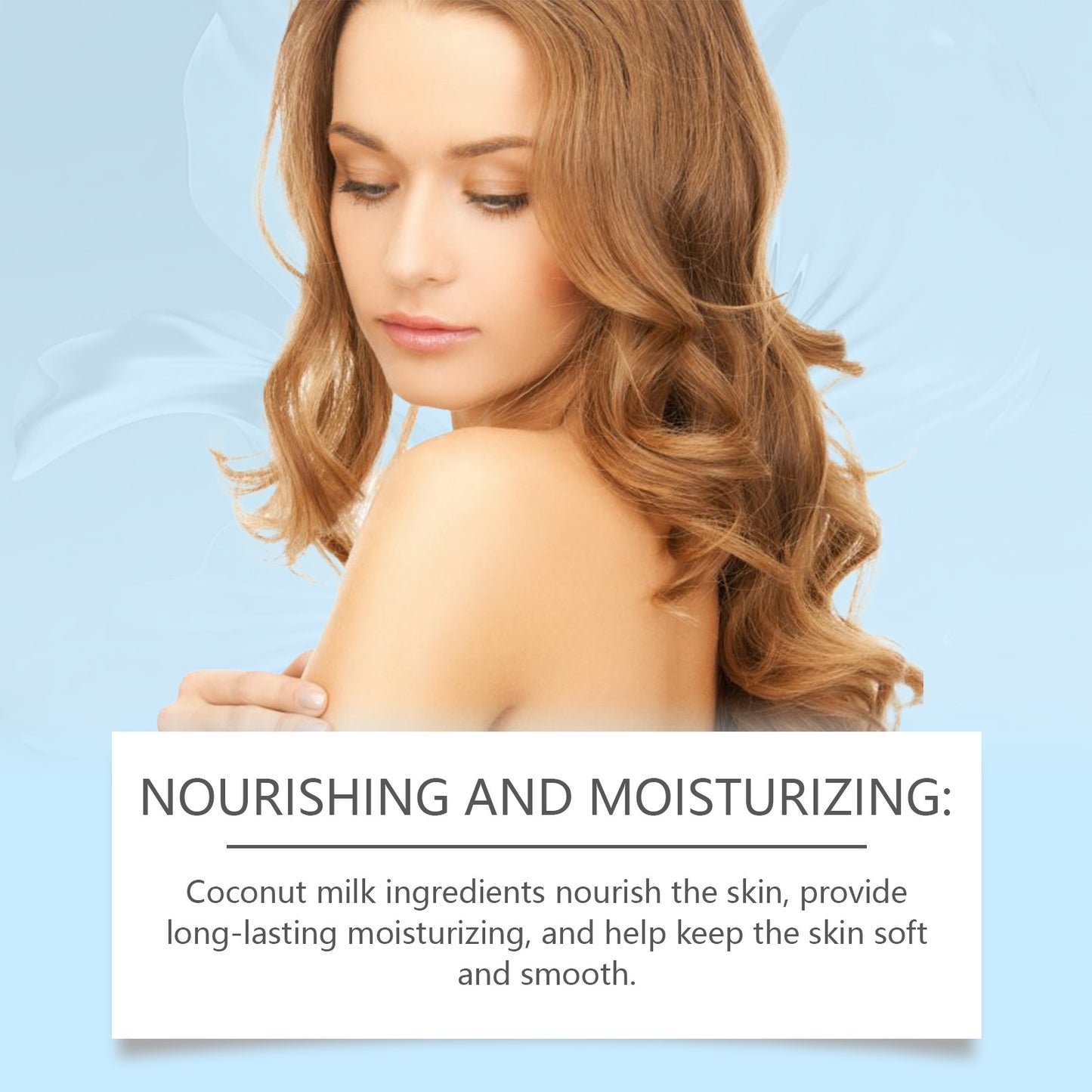Coconut Body Scrub Remove Dead Skin Exfoliating Sea Salt