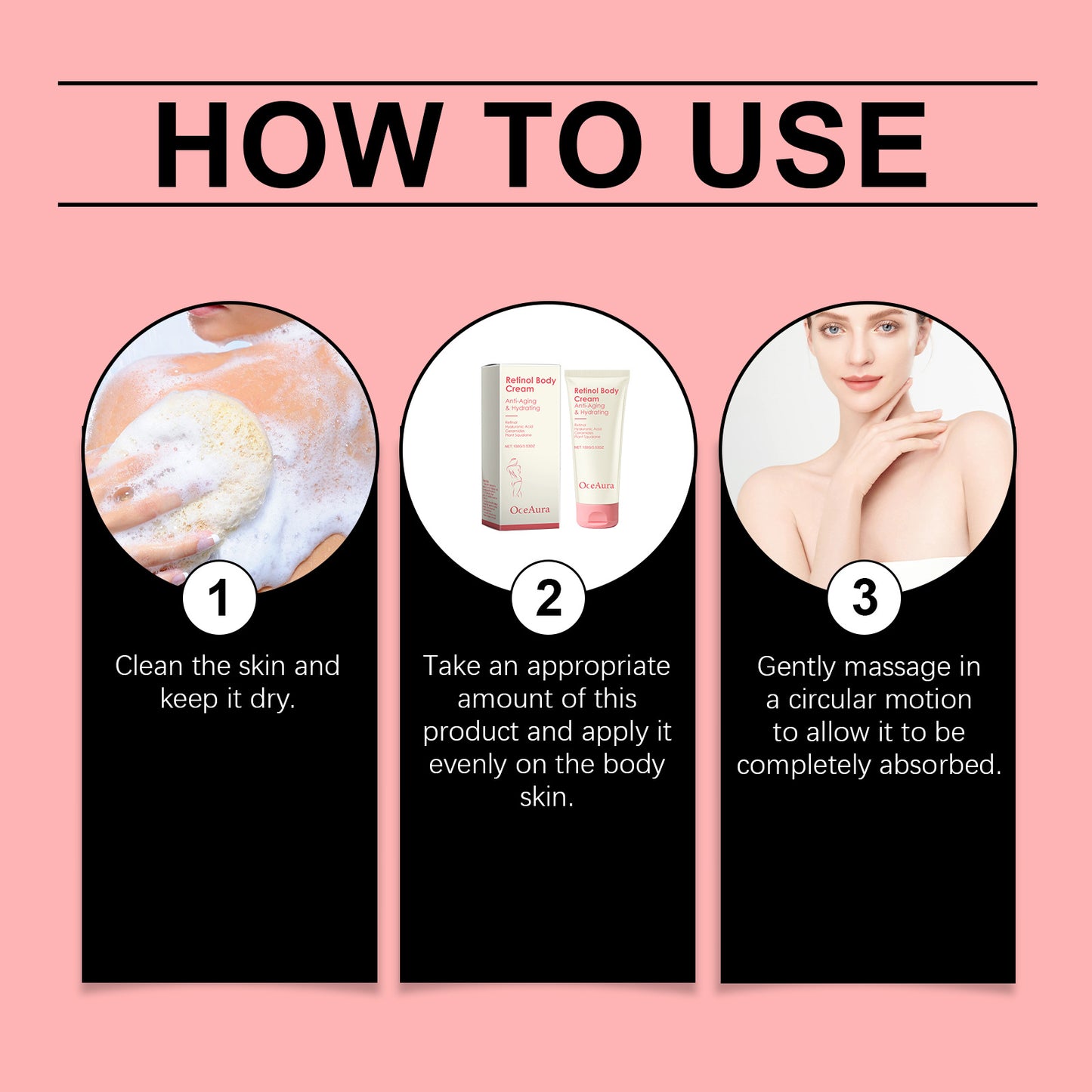 Retinol Body Cream Collagen Skin Firming