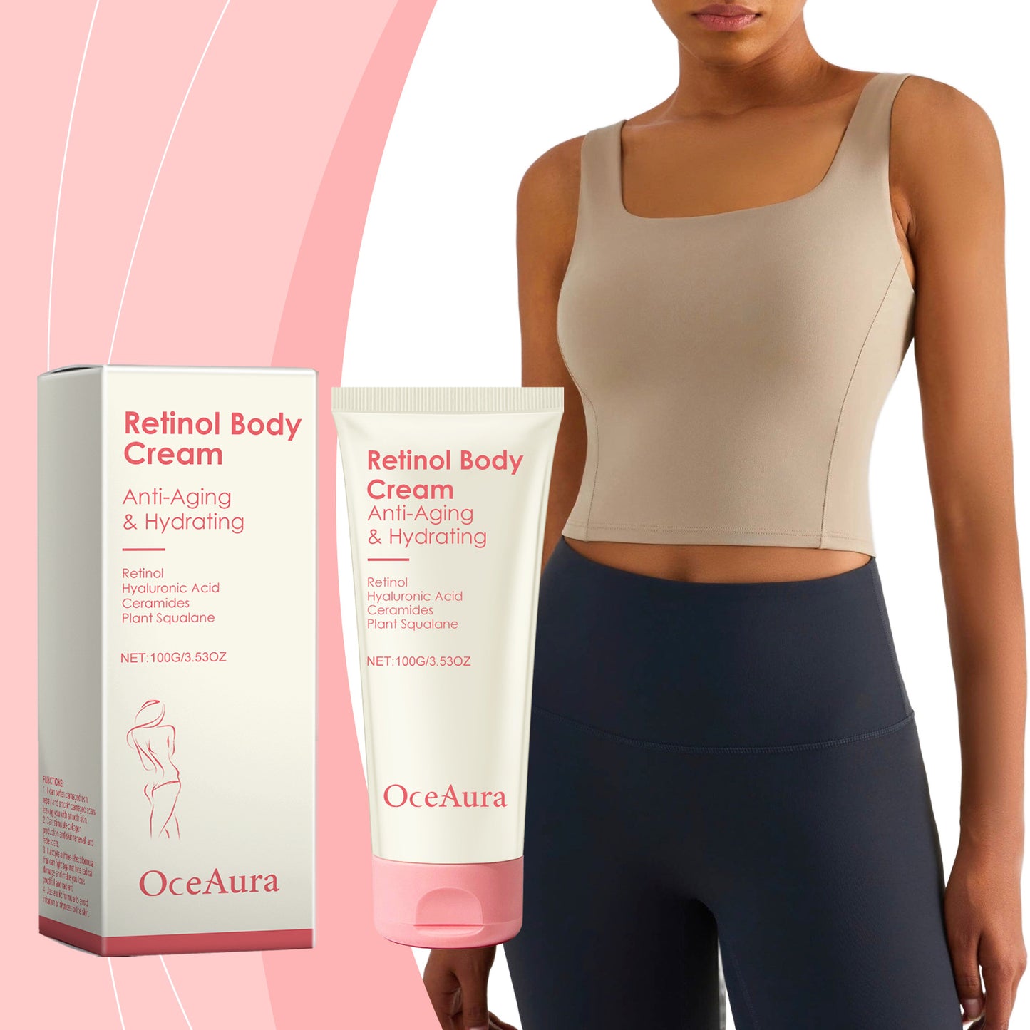 Retinol Body Cream Collagen Skin Firming