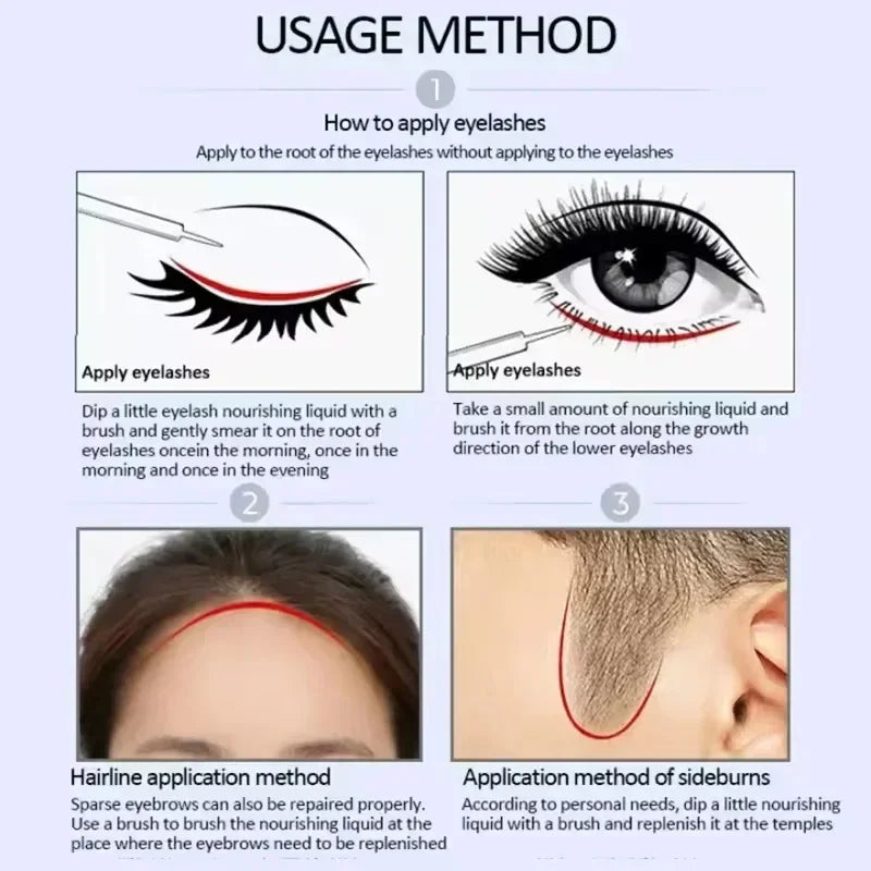 Fast Eyelash Growth Serum Eyebrow Hair Growth