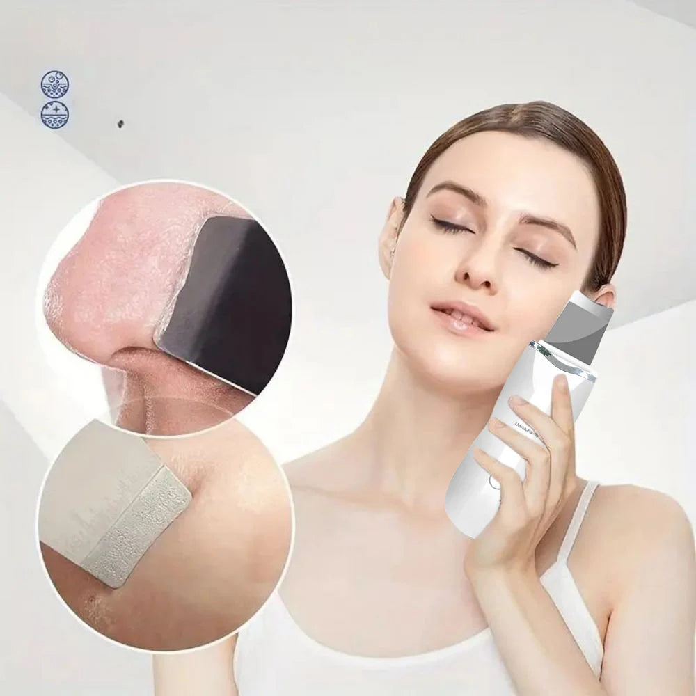 Ultrasonic Skin Scraper Pore Cleaning Facial Deep Cleaning