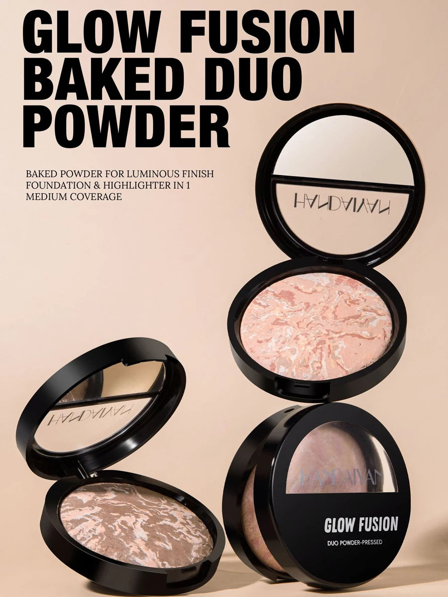 Face Highlighter 7 Palette High Glossy Face Bronze-colored Palette Natural Glow
