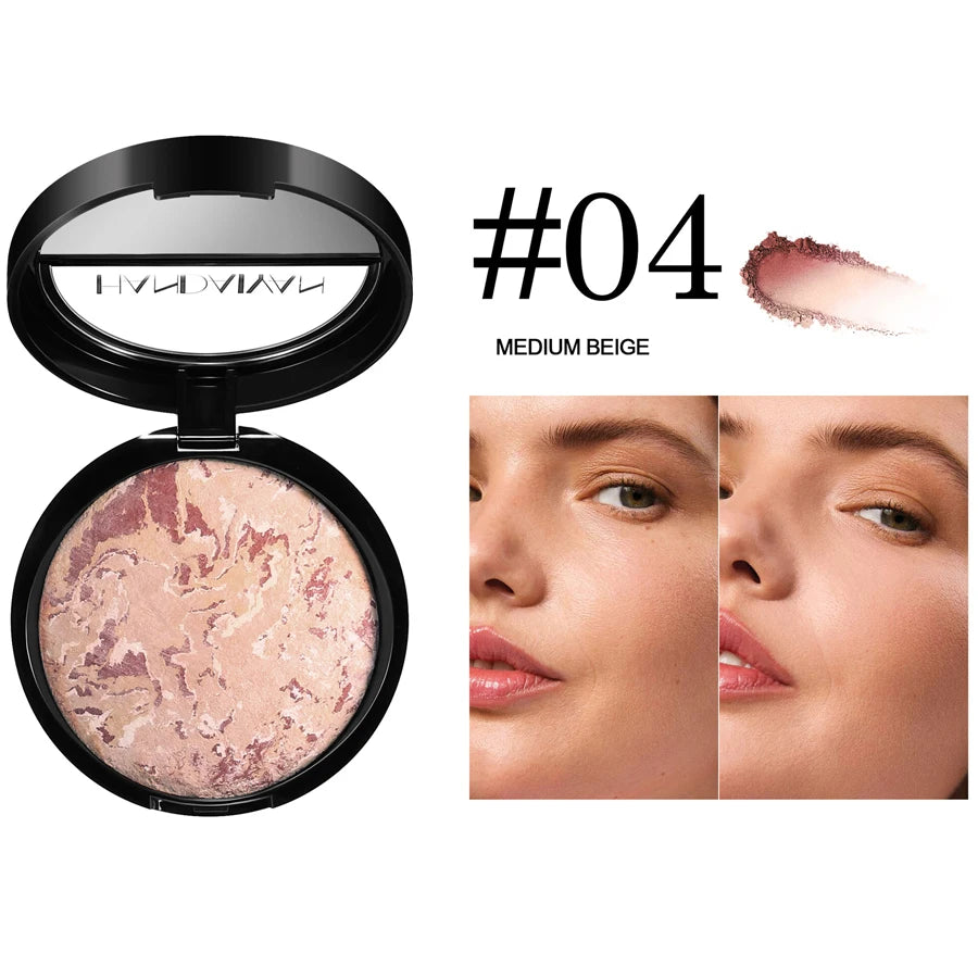 Face Highlighter 7 Palette High Glossy Face Bronze-colored Palette Natural Glow