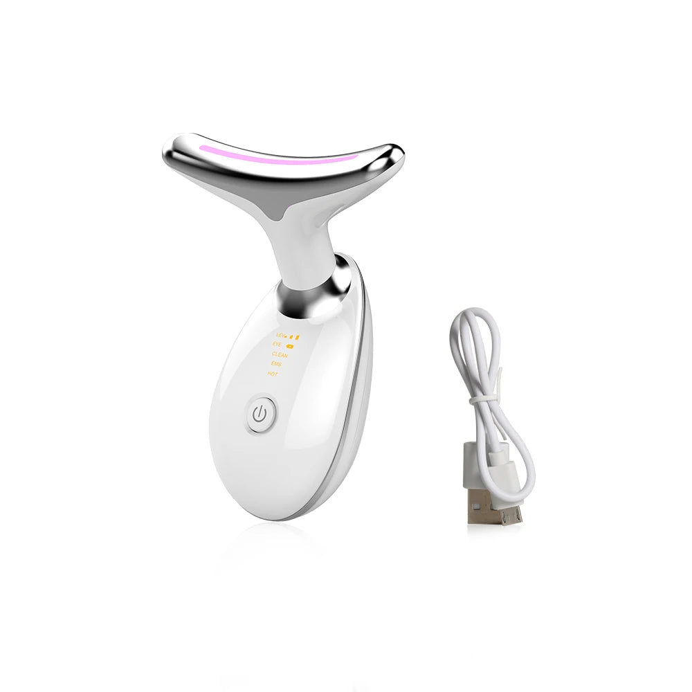 Anti-aging Facial Massager Red Light Therapy Skin Tightening Neck Face Lifting Massager