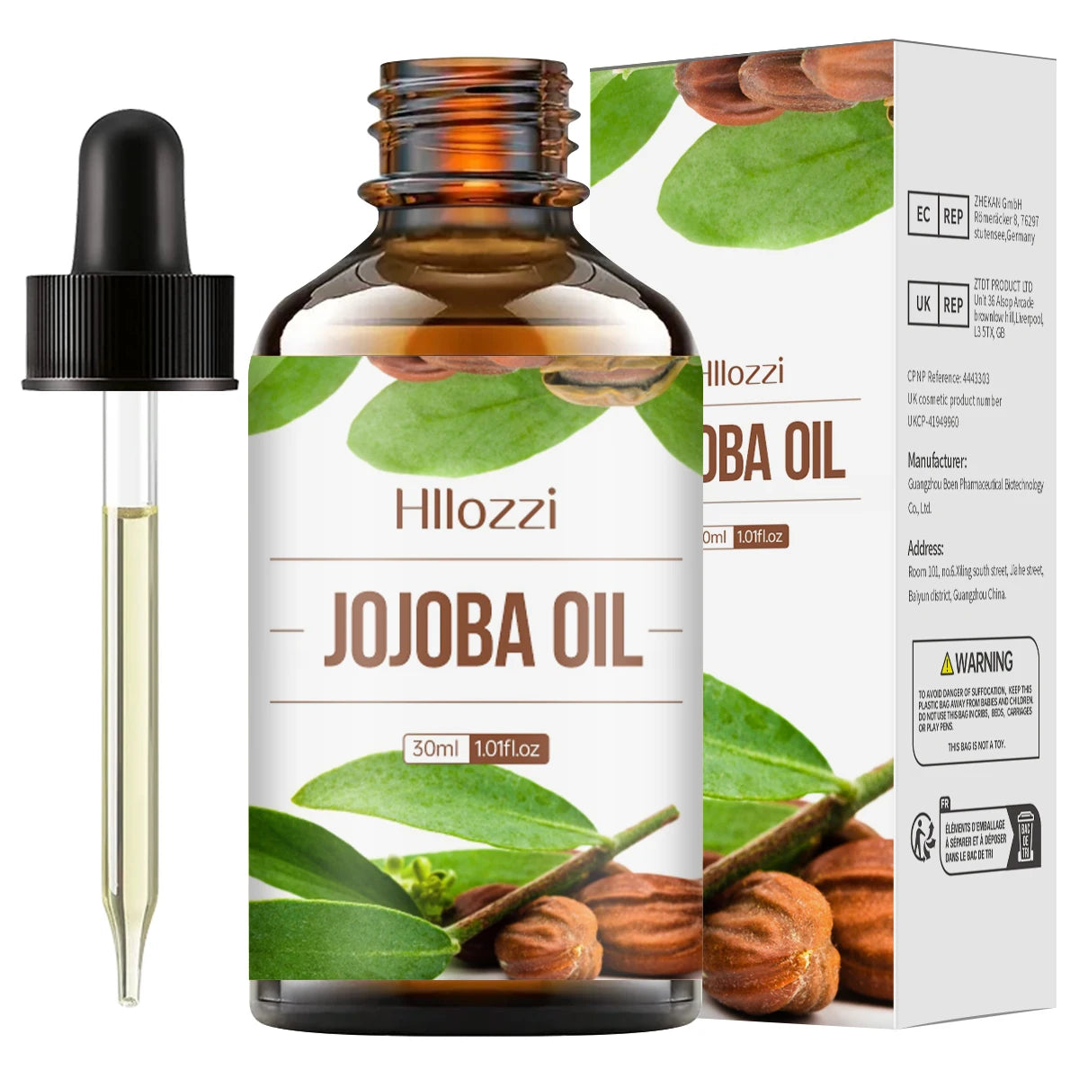 Plant essential oil face and body skin hydrating oil 30ml/1