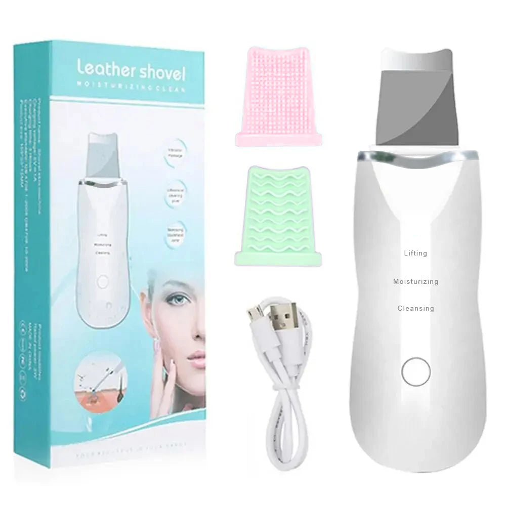Ultrasonic Skin Scraper Pore Cleaning Facial Deep Cleaning