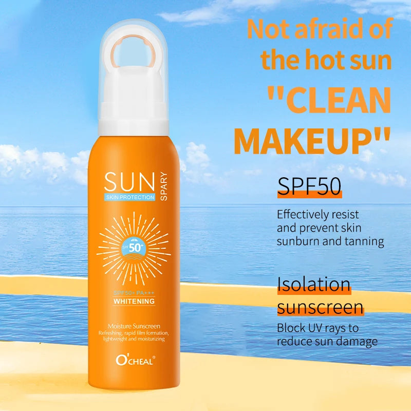 O‘cheal SPF Sunscreen Spray Anti-aging Spray Facial Body cream 150ml