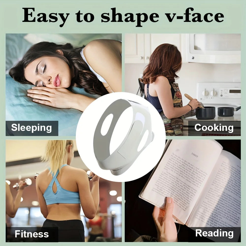 Reusable Face Slimming Bandage V Line Chin Cheek Lift Up