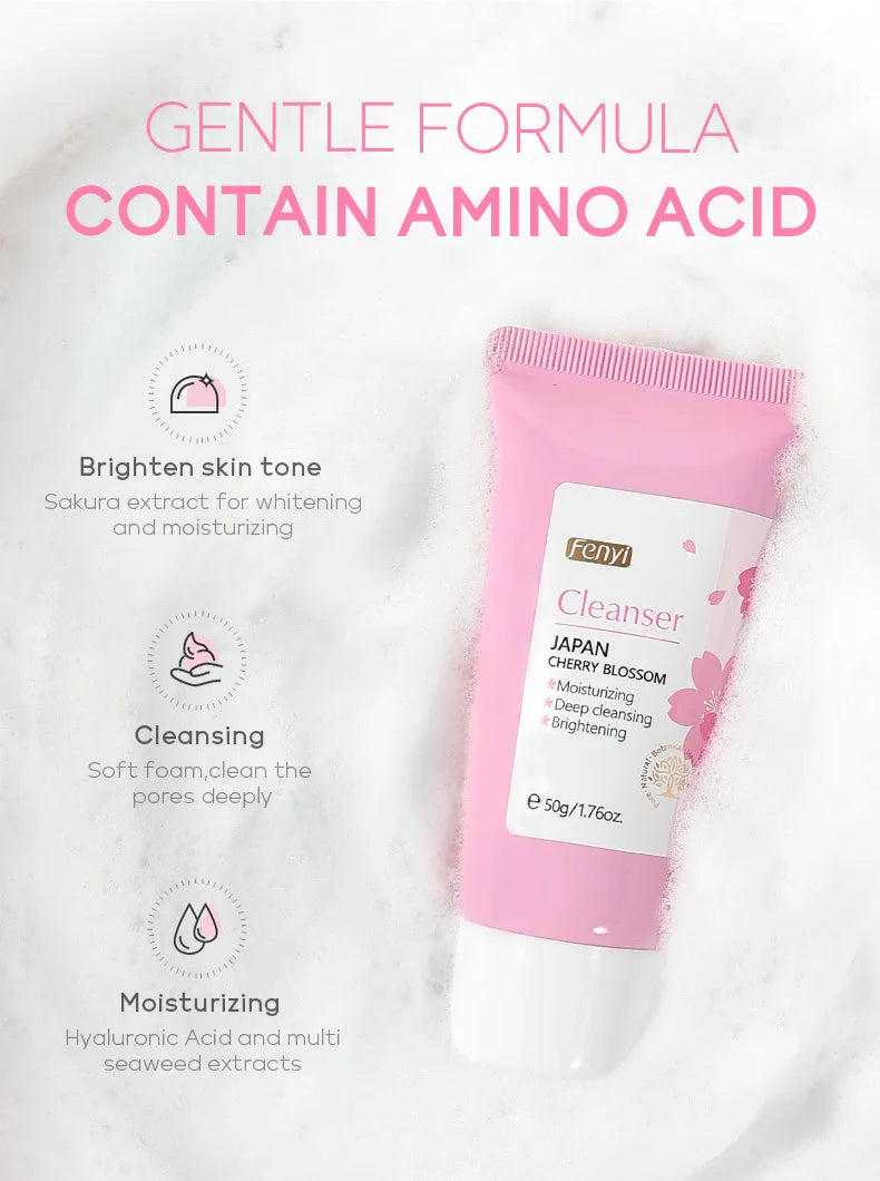 Vitamin C Facial Cleanser Skin Deep Cleansing Moisturizing Blackhead