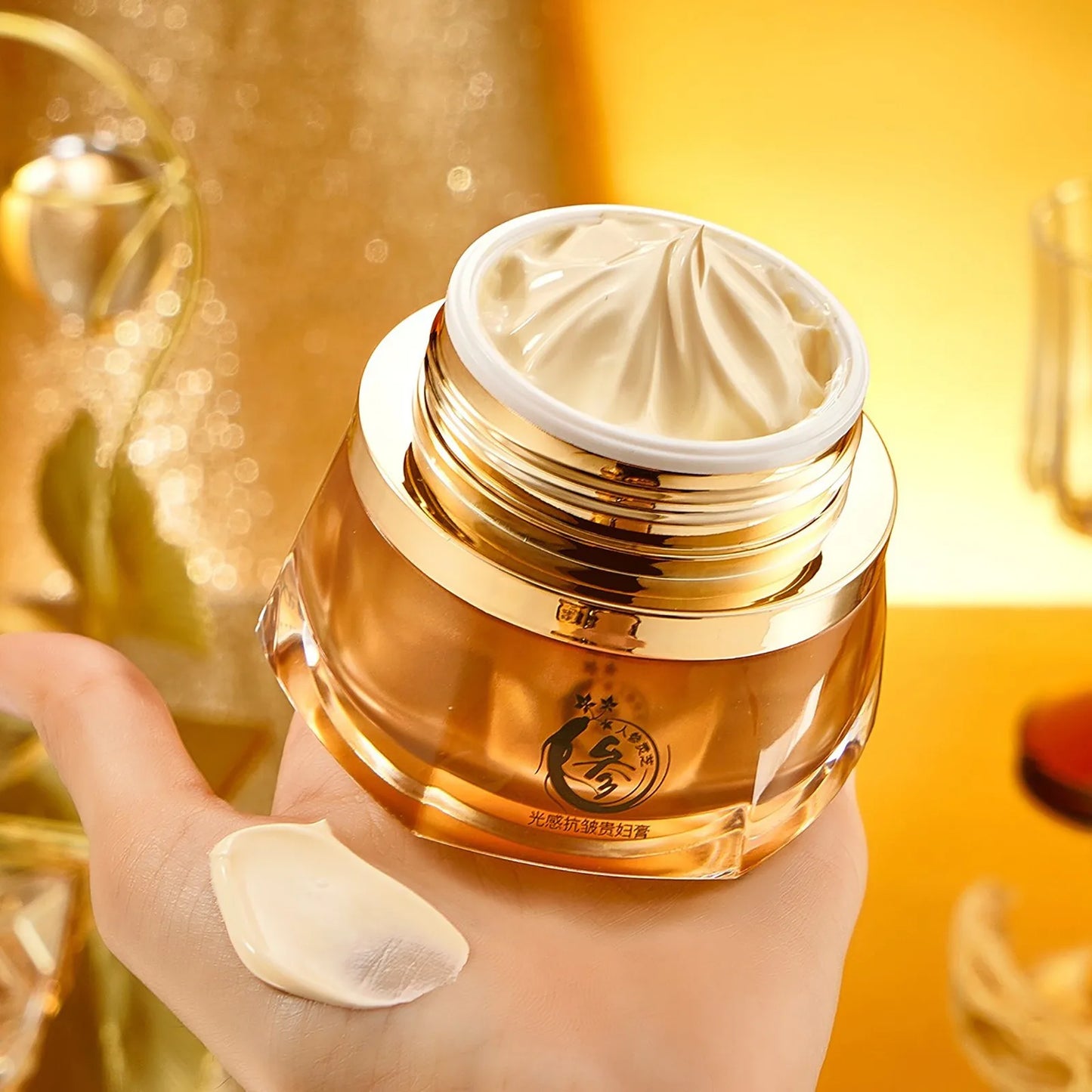 Ginseng Ganoderma Anti-Wrinkle Reduce Fine Lines