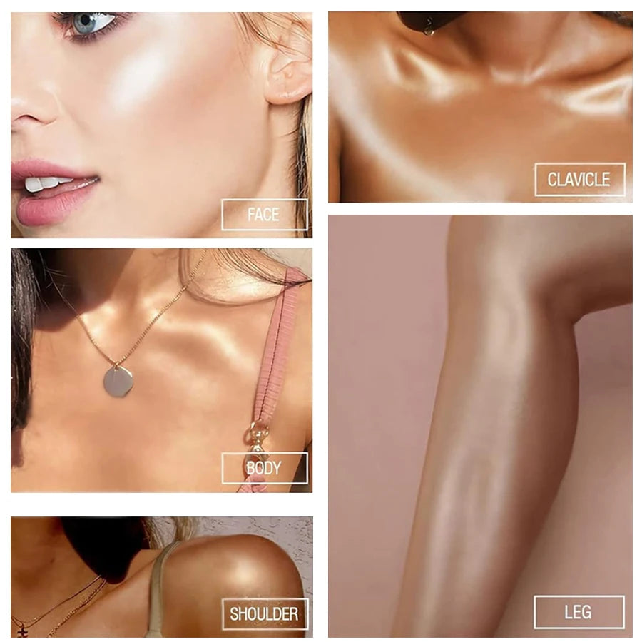 7Color Professional Bright-Colored Contouring Highlighter Bronzer Face
