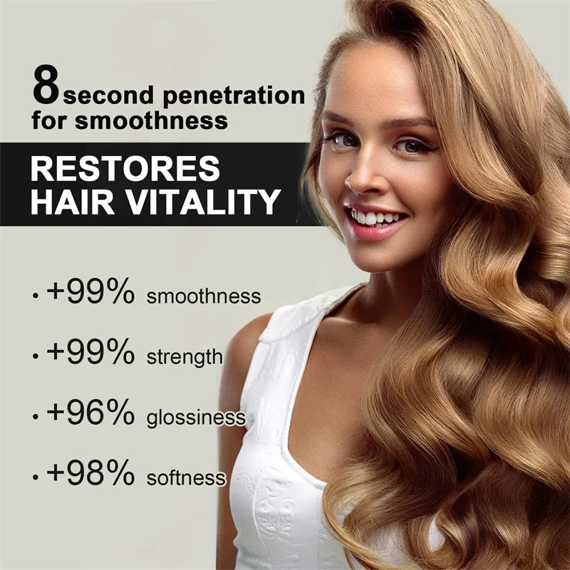 Keratin Hair Mask Professional Repair Damaged Dry Frizzy Hair 5s Magical Smooth