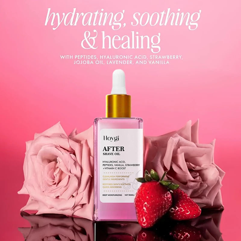Strawberry Vanilla After Shave Oil Moisturizes
