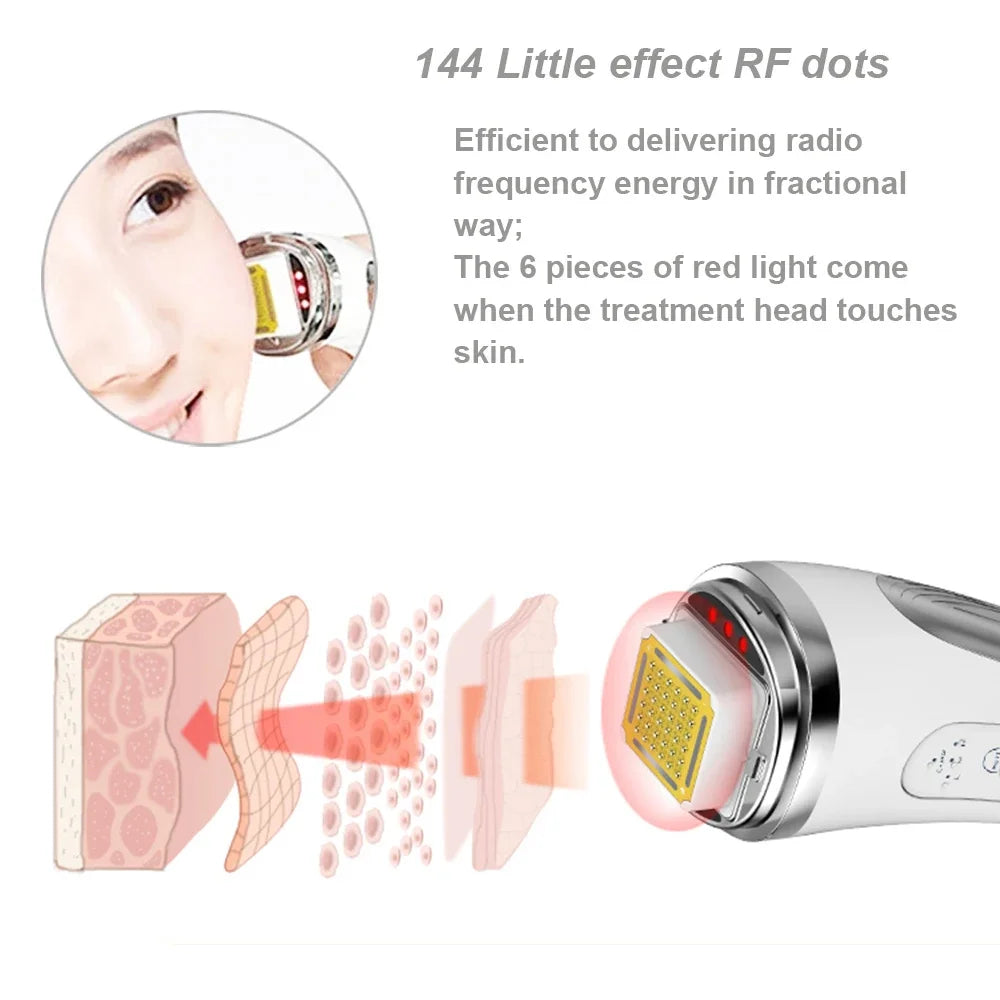 Radio Frequency Facial Lifting Machine, RF High Frequency Facial Care Massager