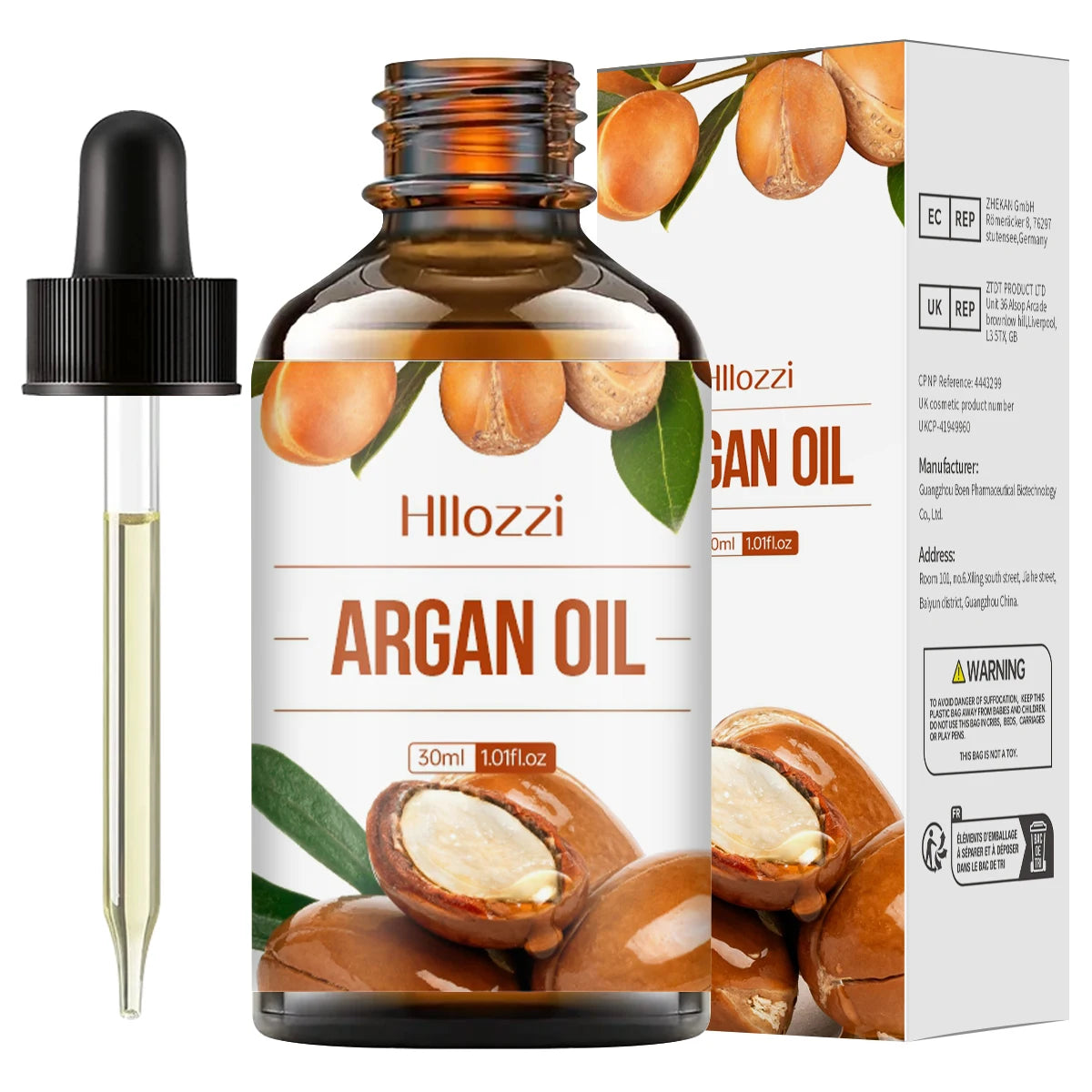 Plant essential oil face and body skin hydrating oil 30ml/1