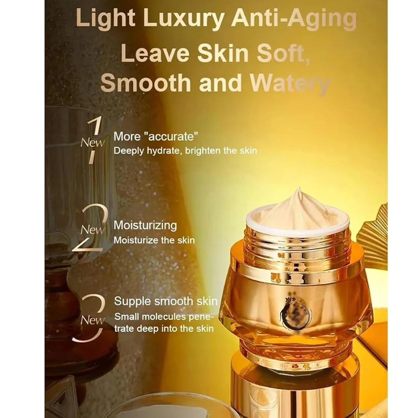 Ginseng Ganoderma Anti-Wrinkle Reduce Fine Lines