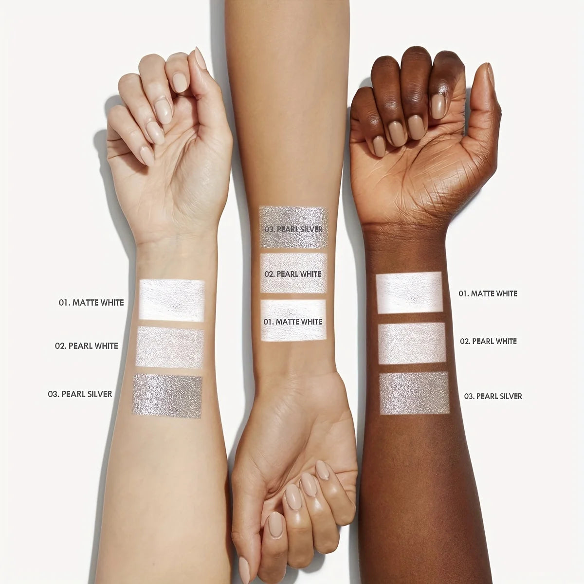 Waterproof Eyeshadow Pencil Pigmented Shimmer Matte Neutral Brown 1PC