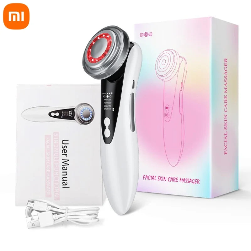 Facial Rejuvenation Lifting Tighten Skin Care Beauty Massager Electric Facial Massage Clean Face