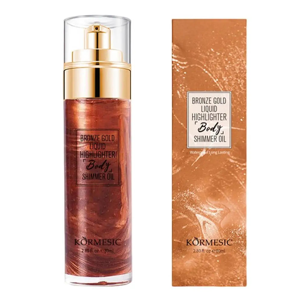 Glitter Spray Hair Body High-Gloss Face Highlighter Makeup