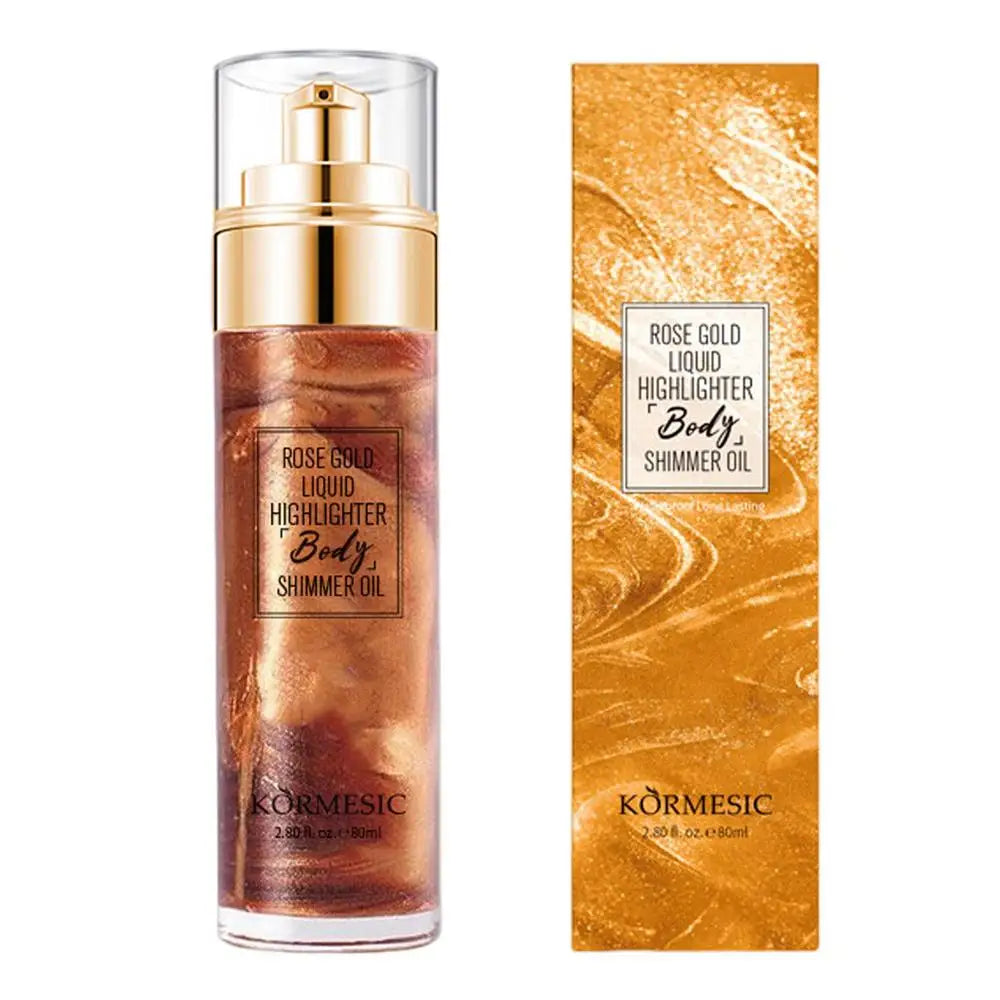 Glitter Spray Hair Body High-Gloss Face Highlighter Makeup