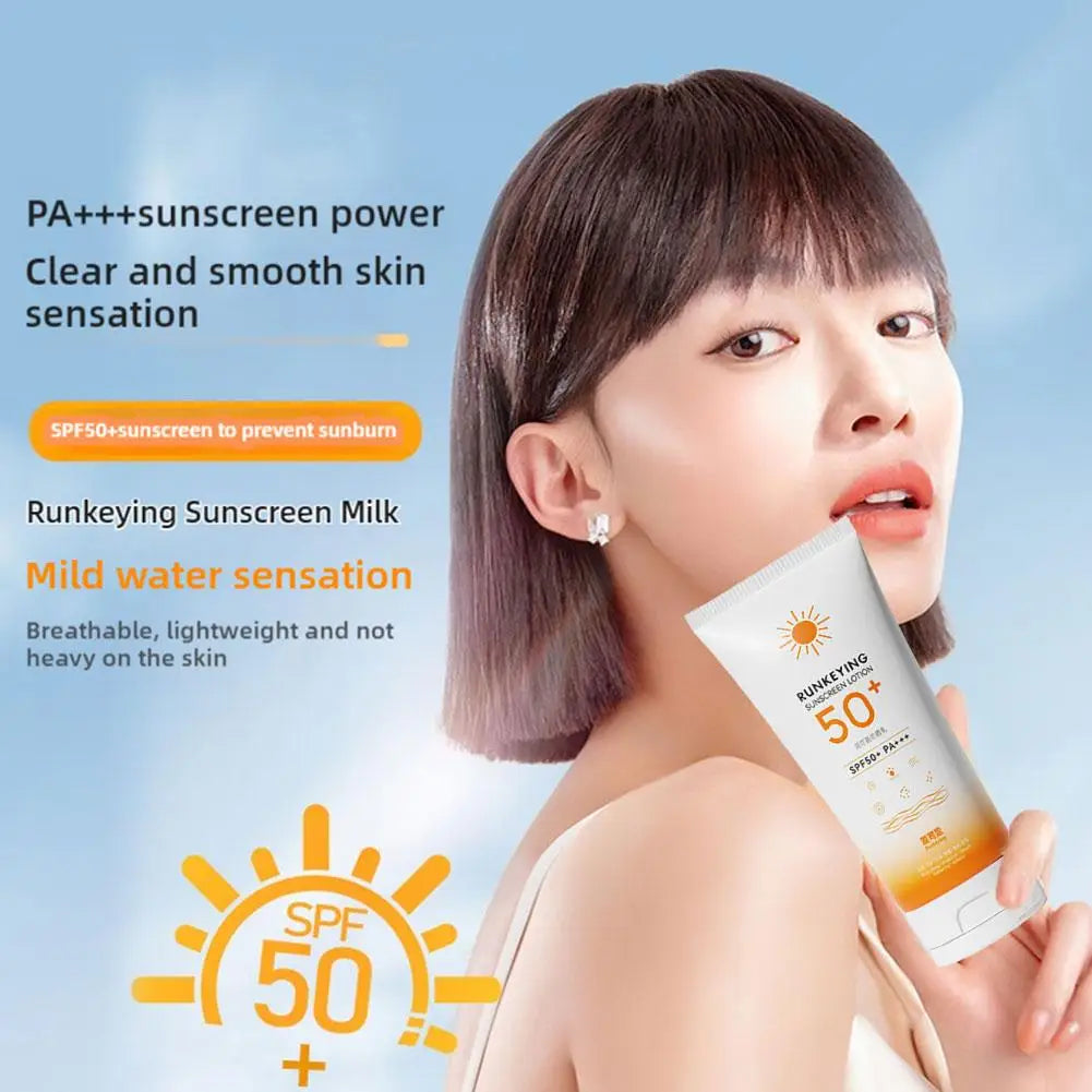 SPF50+ Facial Sunscreen Sun Cream Anti-Aging Moisturizer