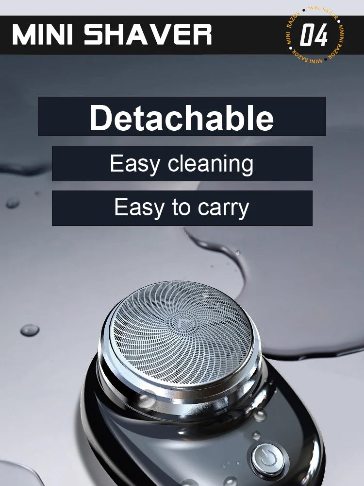Electric Shaver Charging Mini Pocket Travel Razor Hair Trimmer