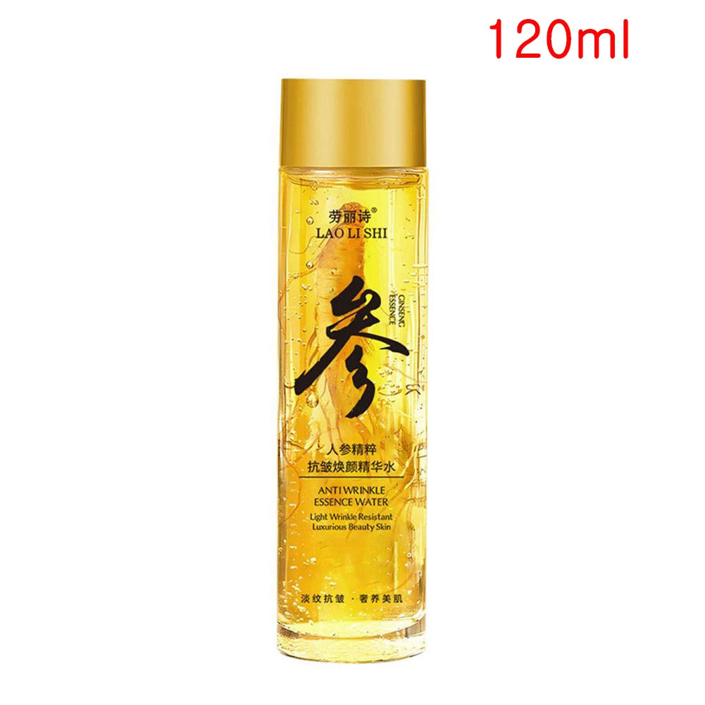 Gold Ginseng Face Polypeptide Moisturizing Facial Serum 120ml/30ml