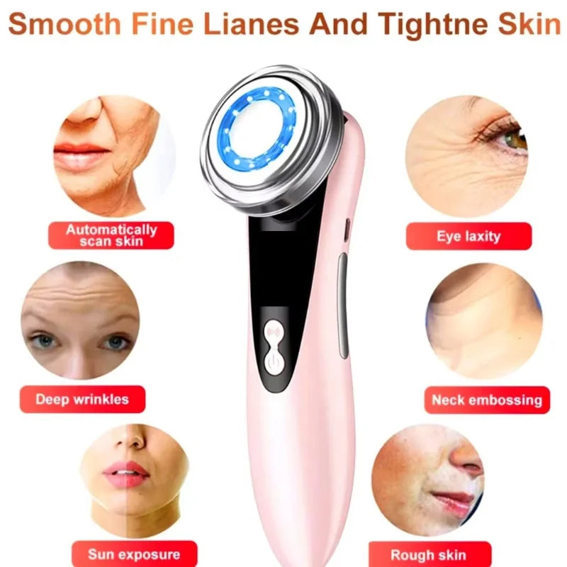 Facial Rejuvenation Lifting Tighten Skin Care Beauty Massager Electric Facial Massage Clean Face