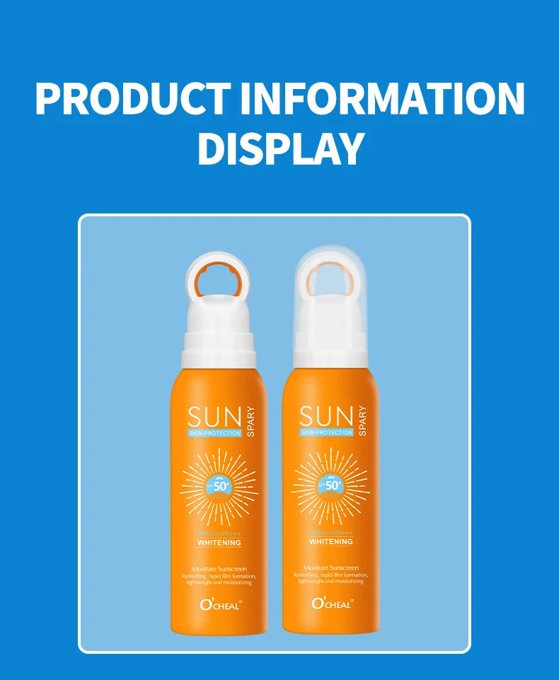 O‘cheal SPF Sunscreen Spray Anti-aging Spray Facial Body cream 150ml