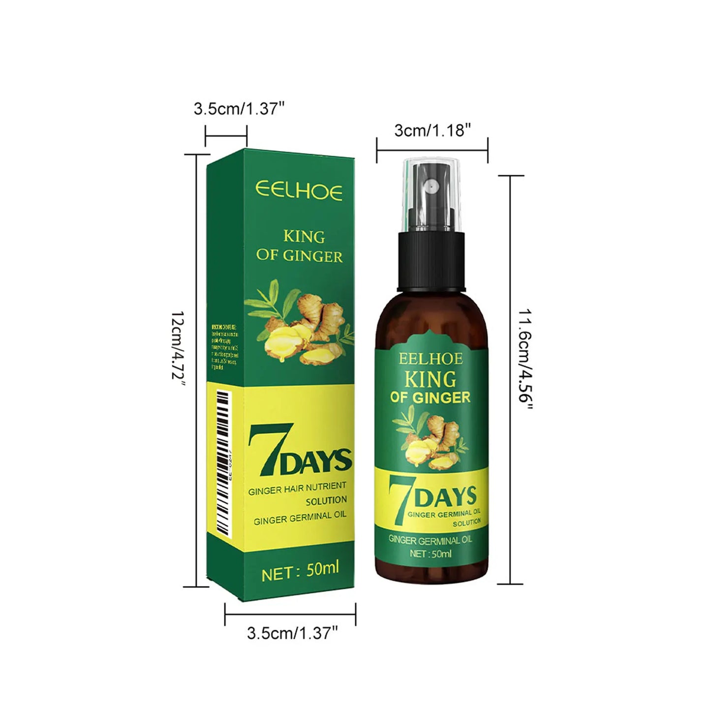Ginger Care Hair Spray Hair Growth