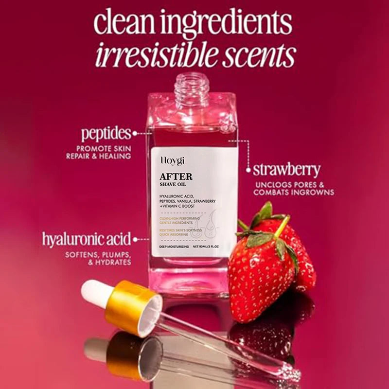 Strawberry Vanilla After Shave Oil Moisturizes