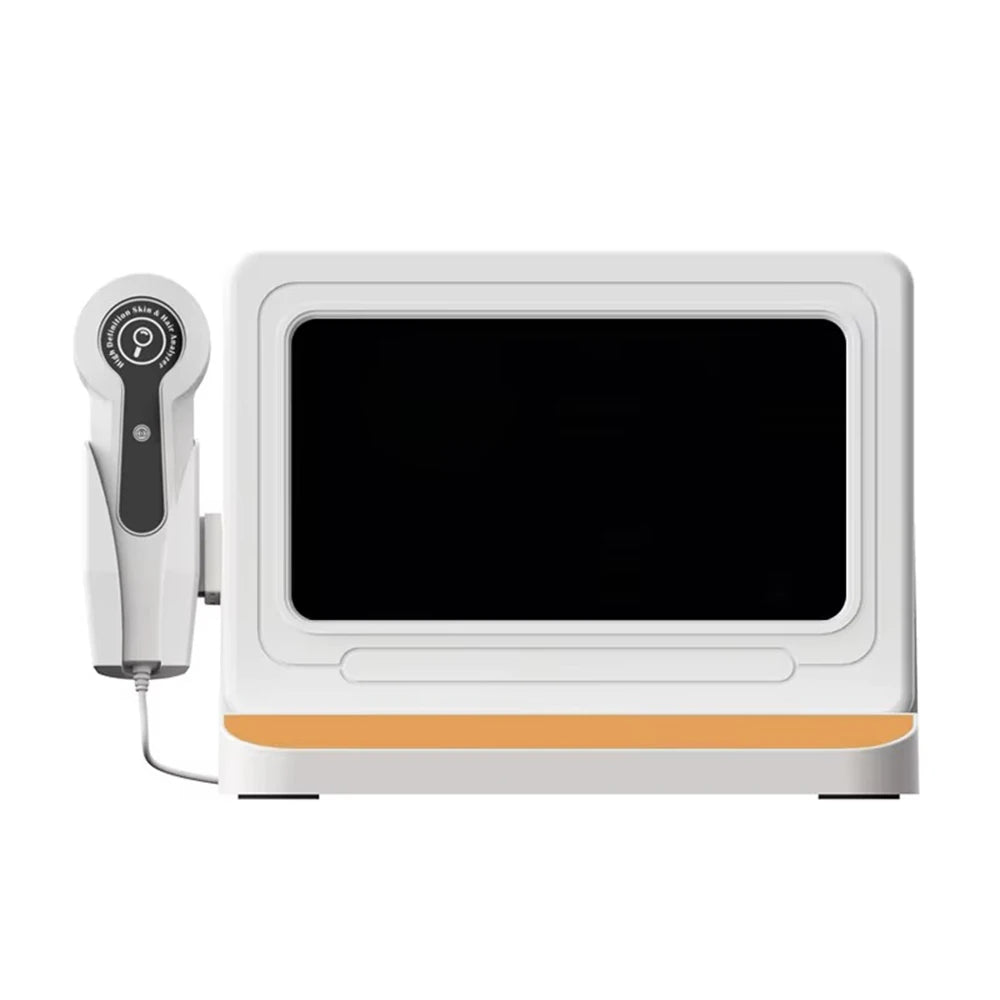 Professional use Digital Skin Analyzer 2025 HD Professional Hair Scalp Camera Detector Hair Follicle Oil Moisture Test Device 10inch 50/200X