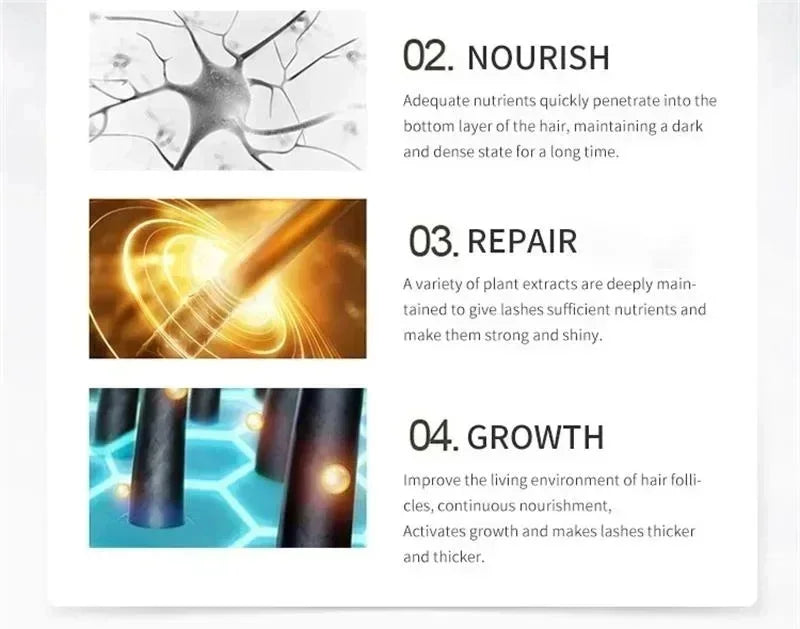 Fast Eyelash Growth Serum Eyebrow Hair Growth