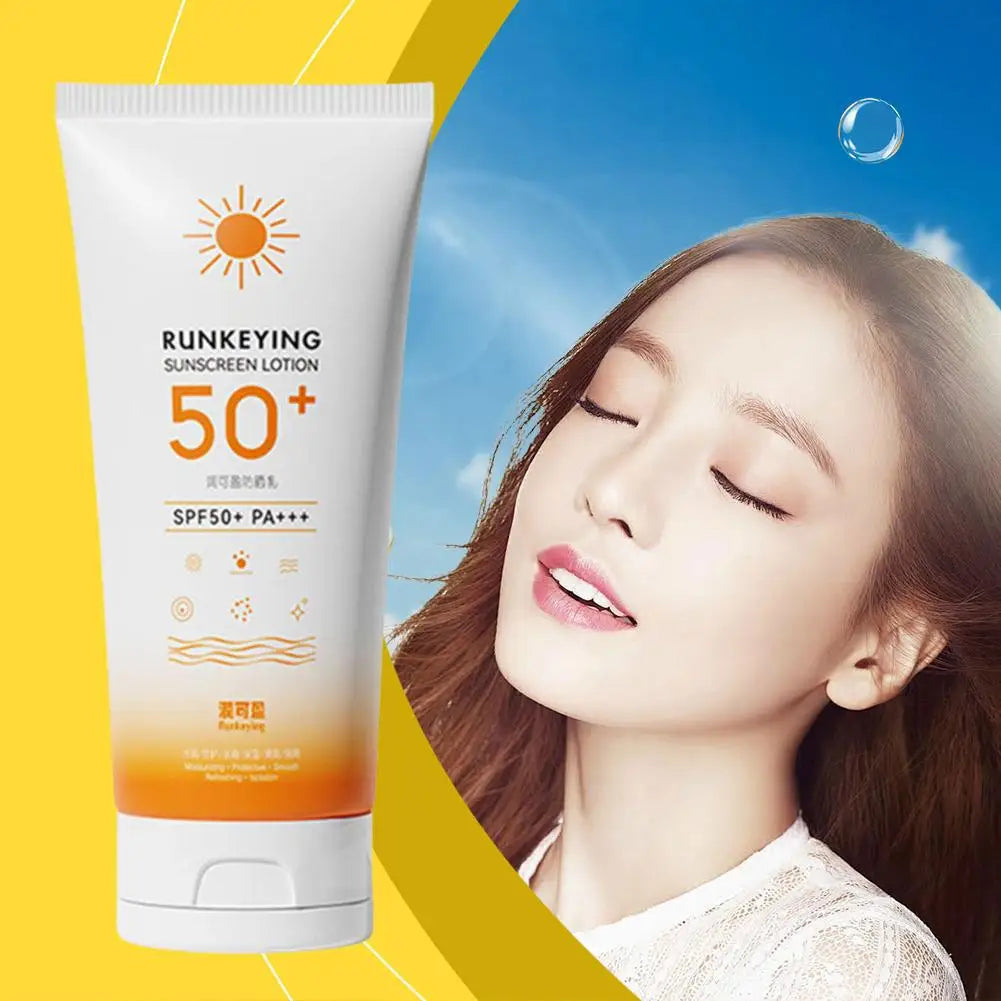 SPF50+ Facial Sunscreen Sun Cream Anti-Aging Moisturizer