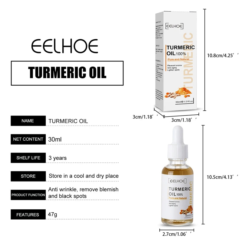 Turmeric Face Serum Shrink Pore Repair Melanin Dark Spot