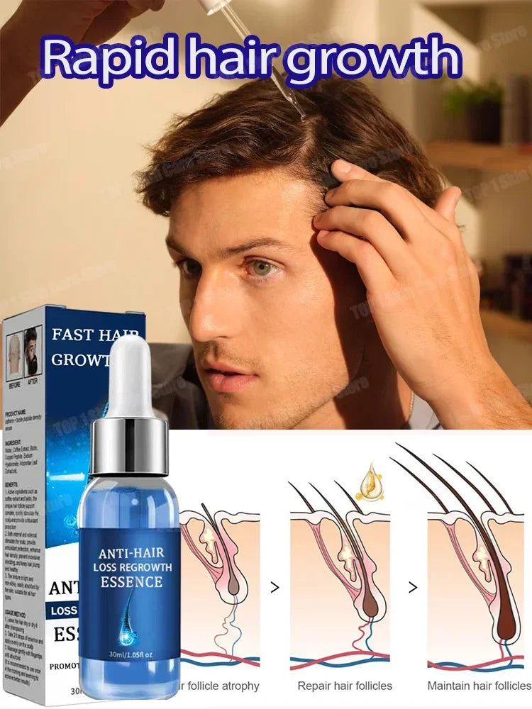 Hair growth and anti hair loss serum, anti hair loss scalp nutrition products