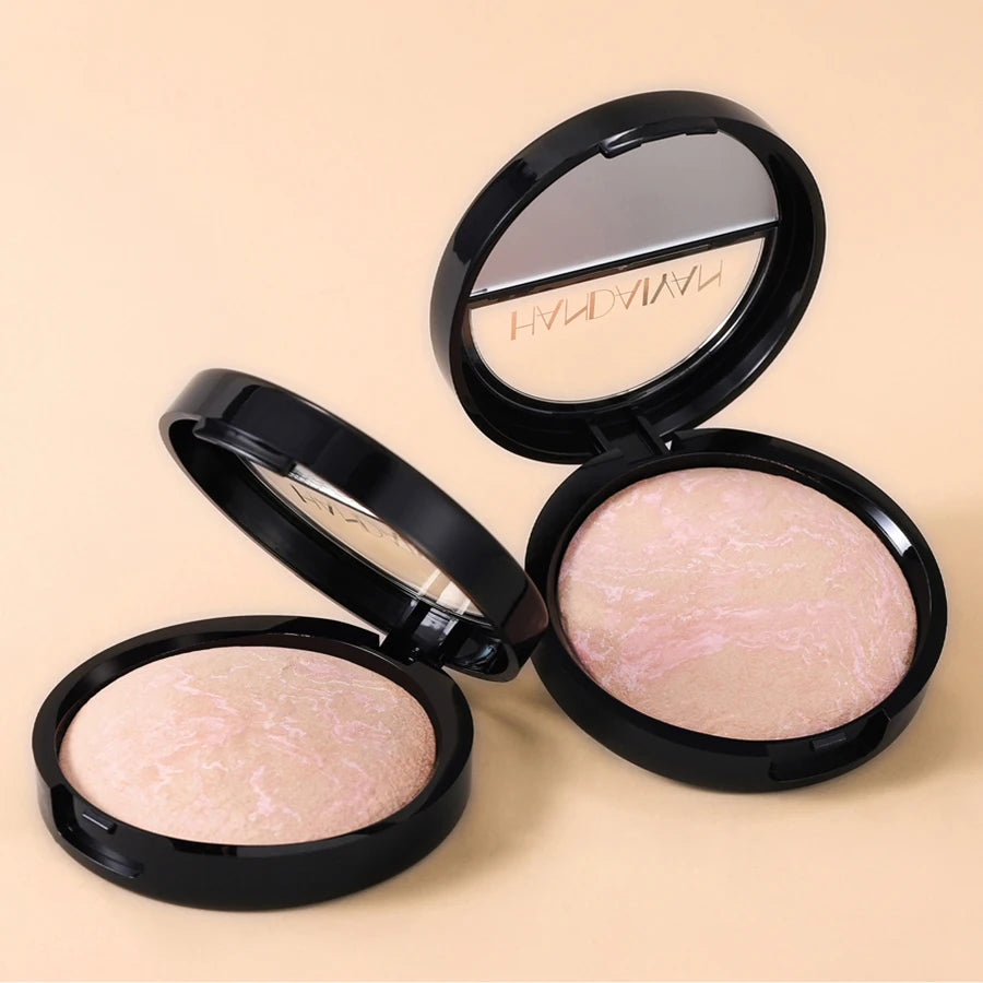 Face Highlighter 7 Palette High Glossy Face Bronze-colored Palette Natural Glow