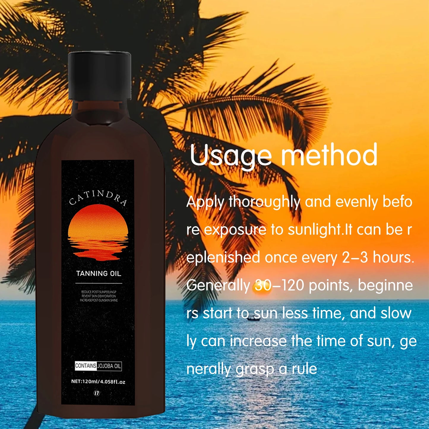 Summer Tanning Oil Intensive Sunscreen 120ml