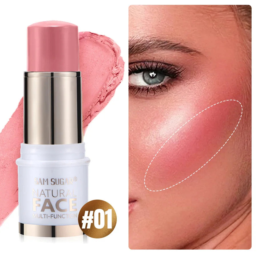 New Highlighter Makeup Waterproof Contouring Bronzer Stick Glitter Silky