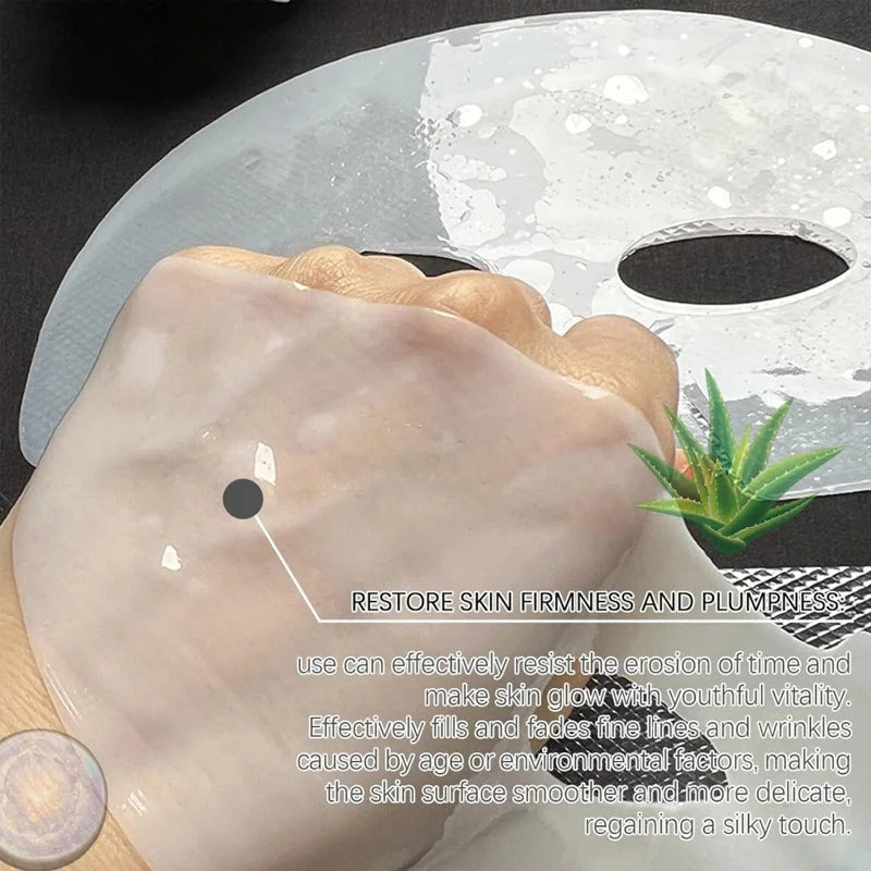 Bio Collagen Face Mask Shrink Pores Deep Hydrating Overnight Moisturizing Mask 20/10/5PCs