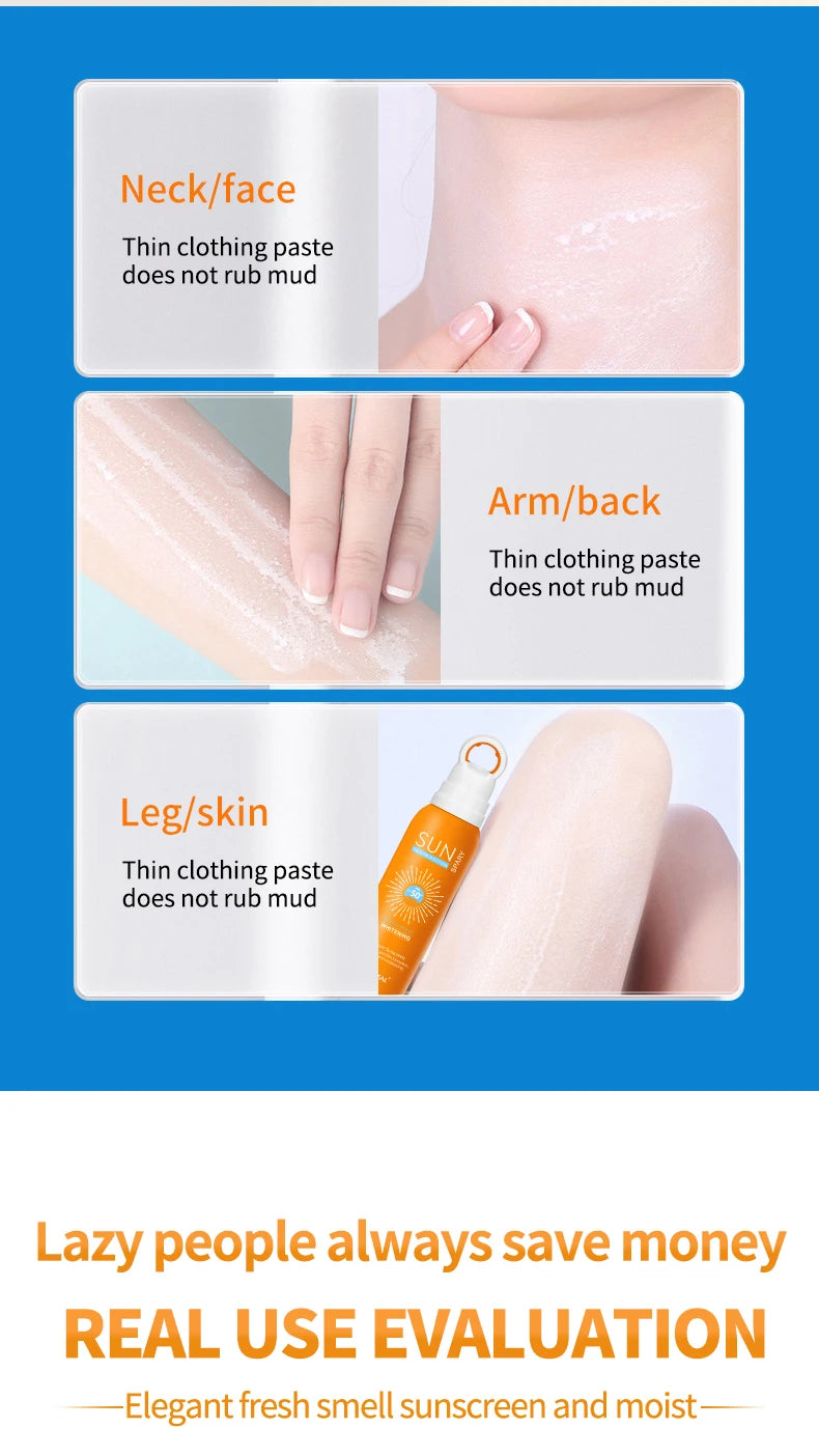 O‘cheal SPF Sunscreen Spray Anti-aging Spray Facial Body cream 150ml