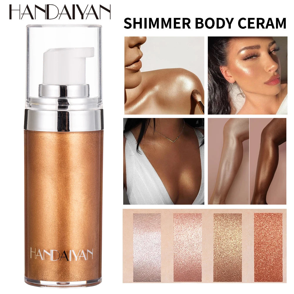 HANDAIYAN Face Highlighter Lotion Summer Beach Sexy Full Body Highlighter