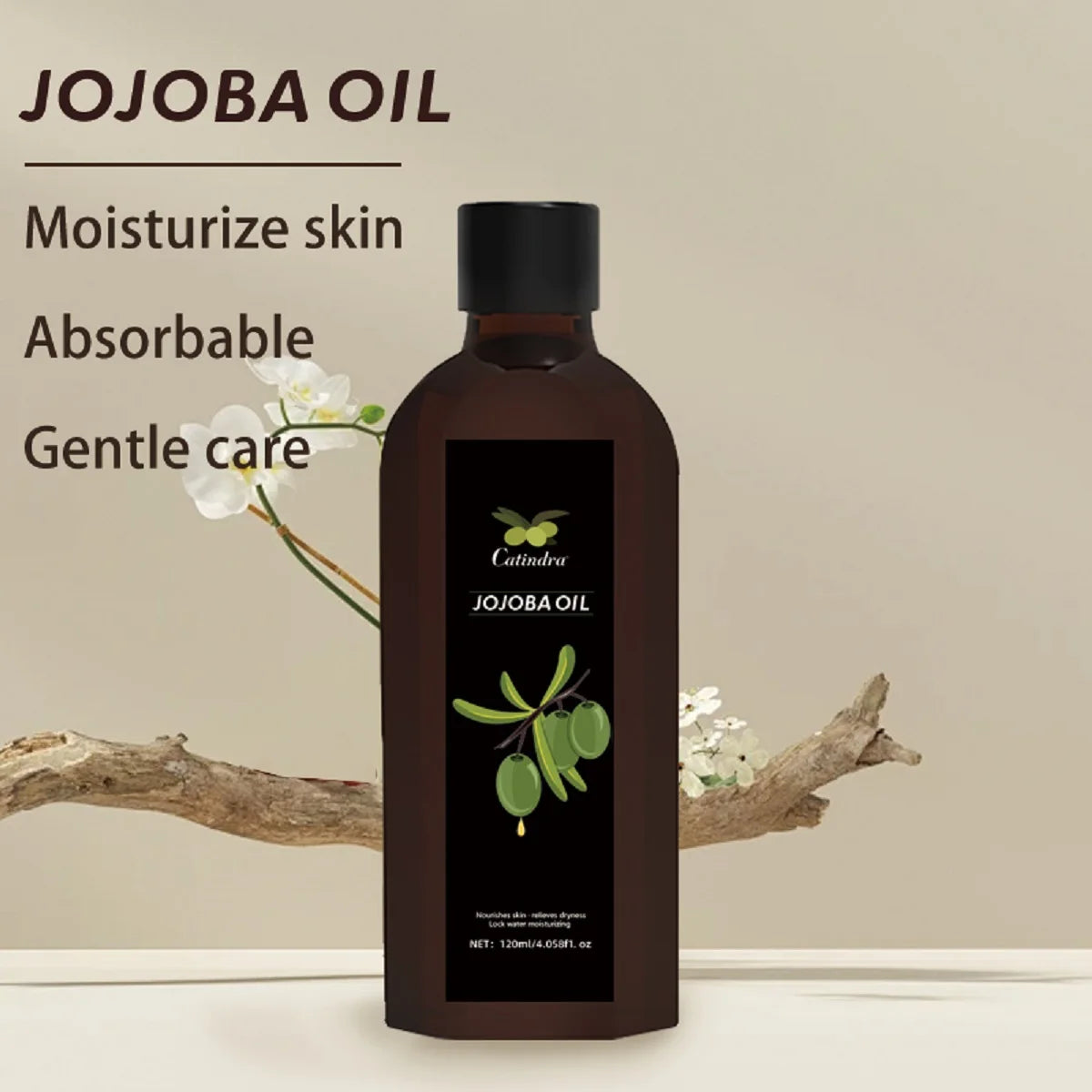 Jojoba Oil Firm Skin 120ml Moisturizing Body Natural Organic Plant Oil