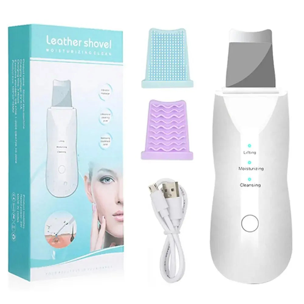 Ultrasonic Skin Scraper Pore Cleaning Facial Deep Cleaning