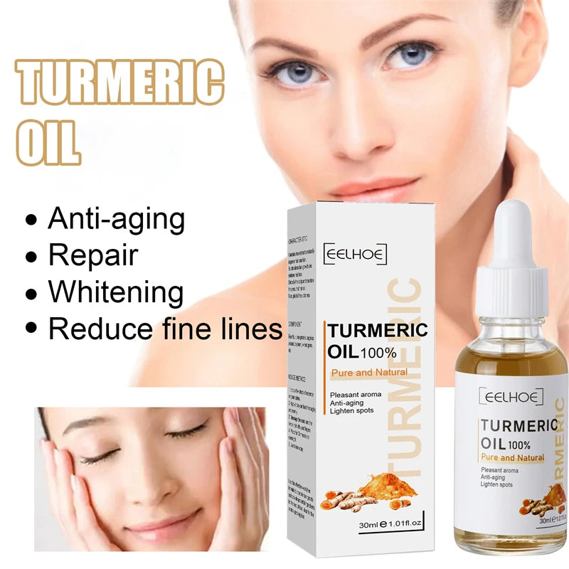 Turmeric Face Serum Shrink Pore Repair Melanin Dark Spot