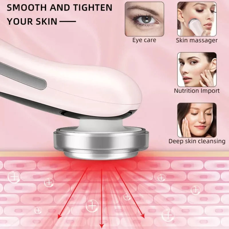 Facial Rejuvenation Lifting Tighten Skin Care Beauty Massager Electric Facial Massage Clean Face